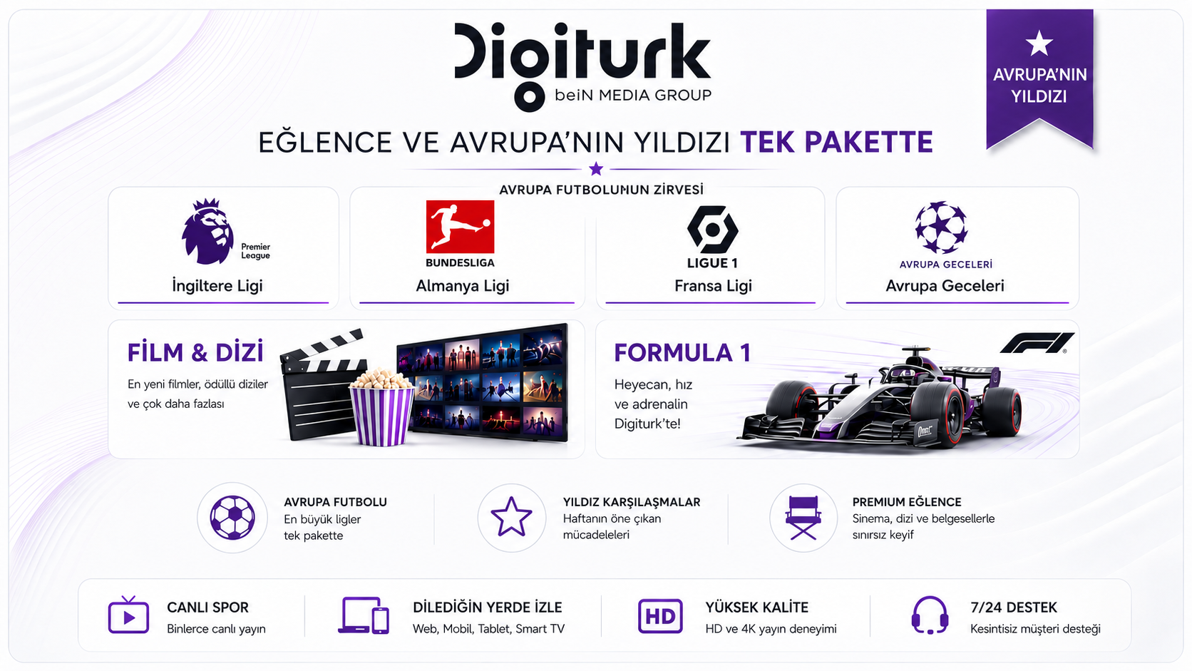 Eğlence ve Avrupanın yıldızı